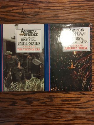 American Heritage History Of The United States 18 Vol Set,  Homeschool,  Vintage 7
