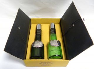 Vintage Faberge Brut Shower Set For Men 3.  2 Oz Lotion After Shave Cream (a8)