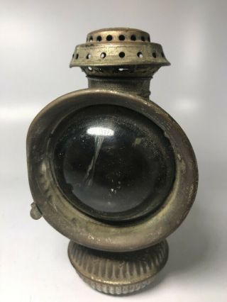 Vintage Everlit Edward Miller & Co Oil Bicycle Lamp Early 1900s