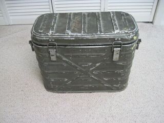 Vintage 1959 Us Military Landers Frary & Clark Insulated Cooler Nr