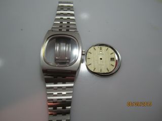 Omega 2 Tone Watch Band 5 3/4 Inches Vintage