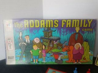 Vintage 1974 The Addams Family Board Game Milton Bradley Complete 2