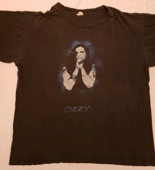 True Vintage Ozzy Osbourne Concert T - Shirt Retirement Sucks Tour 1996 Xl