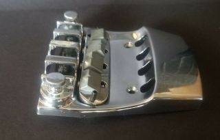 VINTAGE 1970 ' s RICKENBACKER 4001 BASS BRIDGE WITH TAILPIECE ASSEMBLY 5