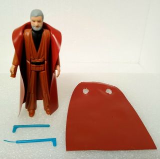 Kenner Star Wars Vintage Obi - Wan Kenobi Grey Hair No Coo Variant First 12 1977