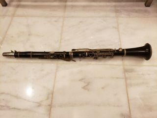 Vintage Clarinet C1940 With Case - Albert System