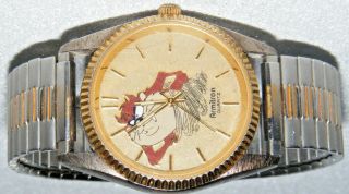 1995 Warner Bros.  Tazmanian Devil Armitron Instalite Quartz Watch Vintage