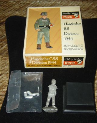 Vintage Hobby Centers Merite Miniature 54mm Handschar Ss Division 1944 Figure