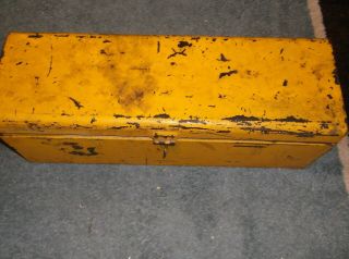 Vintage Tractor Or Farm Implement Tool Box