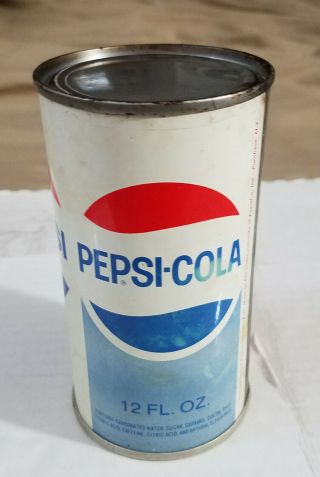 Vintage Pepsi Cola Can With Budweiser In It? Pull Tab Coke
