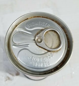 Vintage Pepsi Cola Can with Budweiser in it? pull tab coke 2