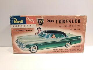 Revell Amt 1956 Chrysler Yorker Deluxe St Regis Kit H - 1201 - 6