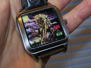 Vintage 2005 Iron Maiden Holdings Eddie Killers Lp Cd Art Wrist Watch Official