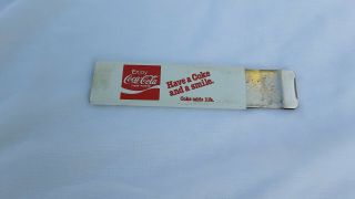 Vintage Coca - Cola Have A Coke And A Smile Box Cutter