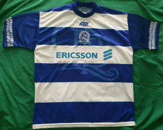 Vintage Queens Park Rangers Qpr Home Shirt - 1996/97 - View From Large 42 - 44 "