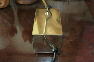 Vintage Mid Century Modern Model 5975 Tensor Portable Desk Lamp Brass Gold Color 4