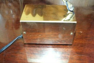 Vintage Mid Century Modern Model 5975 Tensor Portable Desk Lamp Brass Gold Color 5