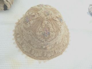 Antique Bisque Doll Hat For French Or German Doll