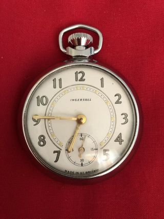 Vintage Ingersoll Pocket Watch (1950/60) Good