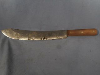 Vintage Royal Brand Cutlery Company Sharp Cutter 12 " Knife 1018 Butcher Machete