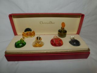 Vintage Christian Dior Perfume Box Gift Set,  More