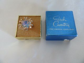 Vintage Sarah Coventry Adjustable Ring