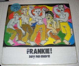 Vintage Yo - Yo Frankie Goes To Hollywood,  Frankie Say No More White Med.  T - Shirt