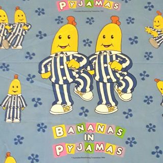 Bananas In Pyjamas Pajamas Doona Quilt Cover Single Bed With Pillowcase Vintage