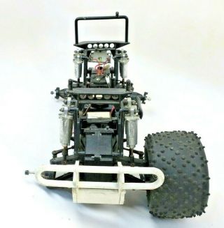 Vintage Kyosho Double Dare 4WD 4WS Monster Truck PARTS CAR 6
