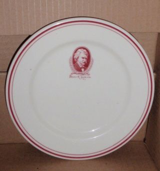 Vintage Mark Twain Small Plate Syracuse China Usa