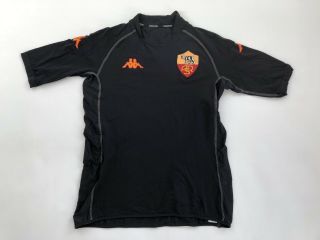 Vintage As Roma Kappa 2002 Football Shirt Maglia Calico Camiseta Totti