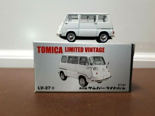 Tomytec Tomica Limited Vintage Lv - 27a Subaru Sambar Light Van
