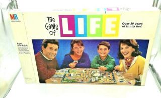 Vintage (1991 The Game Of Life) Board Game Milton Bradley