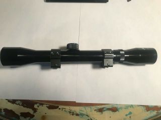 Vintage Marlin 4 x 32 Rifle Scope Model 425A w/mounting base and screws 2