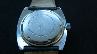 Vintage 1970s Oberon Digital Mechanical 17 Jewels Mens Swiss Watch. 4