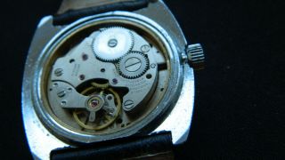 Vintage 1970s Oberon Digital Mechanical 17 Jewels Mens Swiss Watch. 5