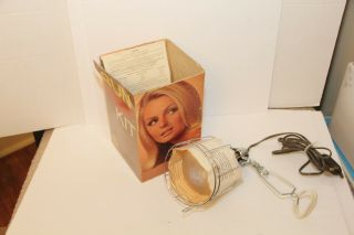 Vintage Ge Sunlamp Kit With Bulb