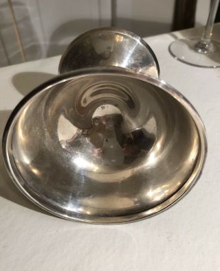 Vintage Sterling Silver Sherbert Dish 3” X 3” 1101 2