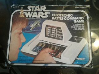 Vintage Star Wars Electronic Battle Command Game.  Kenner Brand
