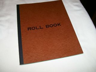 Vintage Boorum & Pease Standard Roll Book No.  1473 1/2