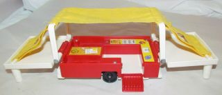 Vintage Fisher Price 1979 Pop Up Camper With Canvas Tent 992