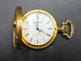 Vintage Timemaster 17 Jewels Full Hunter Pocket Watch