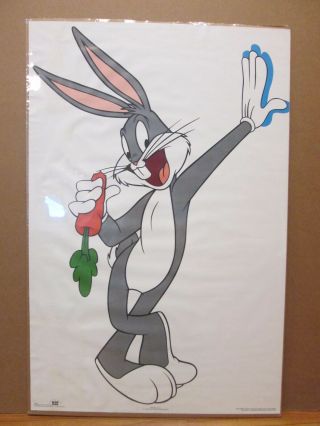 Vintage 1992 Bugs Bunny Warner Bros Character Poster 11257
