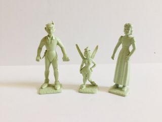 Vintage Marx Playset - Disney Playhouse - Peter Pan,  Tinkerbell,  Wendy Figures