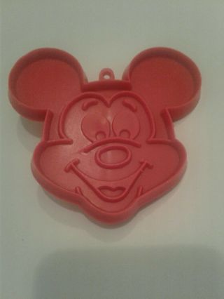 Vintage Mickey Mouse Cookie Cutter Walt Disney Productions.  3.  50 " X 3 "