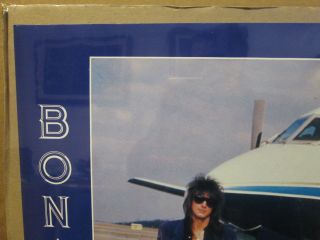 Bon Jovi Airplane Tour of the world rock n roll 1987 band Poster 8642 3