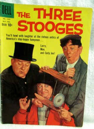 Vintage Dell " The Three Stooges " Comic Book