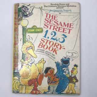 The Sesame Street 123 Story Book Vintage Jim Henson 1973 Random House