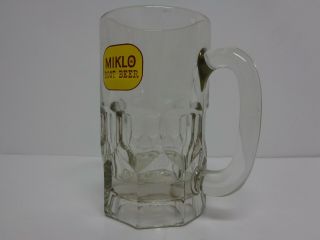 VINTAGE MIKLO ROOT BEER Drive - in Diner Heavy Glass Mug WOW 2