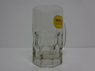 VINTAGE MIKLO ROOT BEER Drive - in Diner Heavy Glass Mug WOW 3